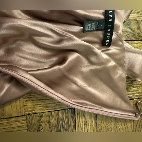 Ralph Lauren purple label mauve silk gown - Picture 4 of 5